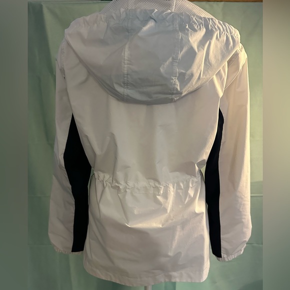 Tommy Hilfiger Sport white lightweight hooded jacket, size small - Picture 4 of 4